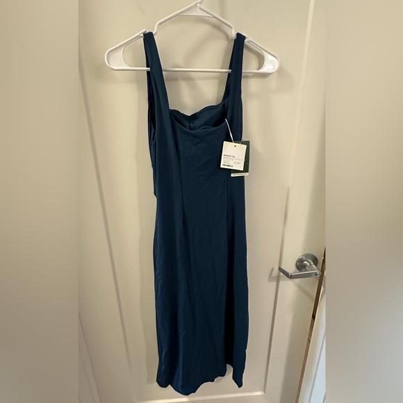 Halara Square Neck Backless Corset
Ruched Split Bodycon Midi Dress - Picture 9 of 11